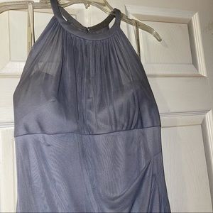 Gray formal Womens ball gown